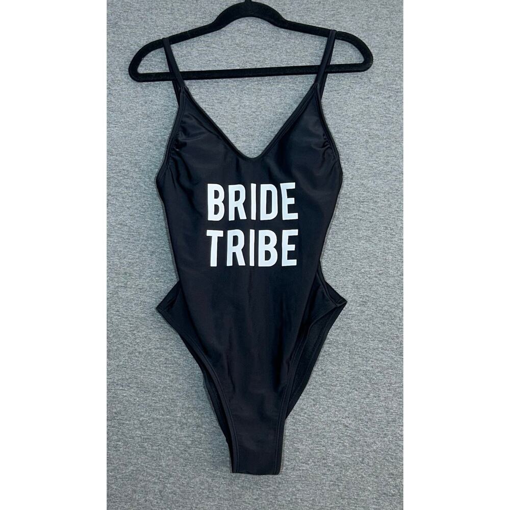 Xhilaration | Women's Bridesmaid Wedding Bride Tribe One Piece Bathing Suit | XS